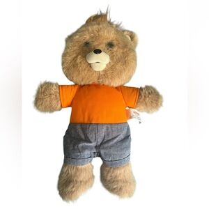Teddy Ruxpin Talking Animated Plush Teddy Bear Story Telling LCD Eyes Bluetooth